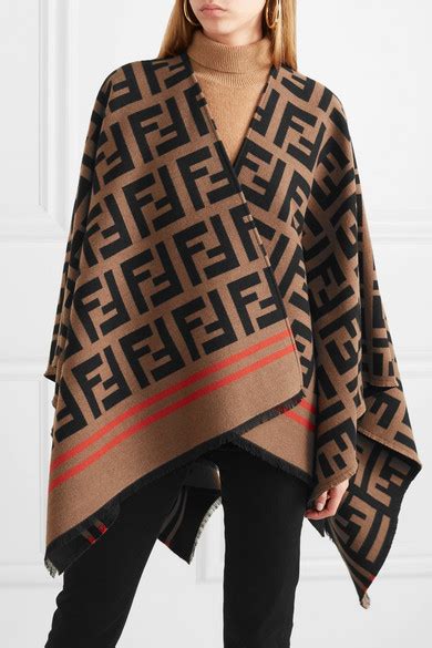 fendi svarf|Fendi poncho women's.